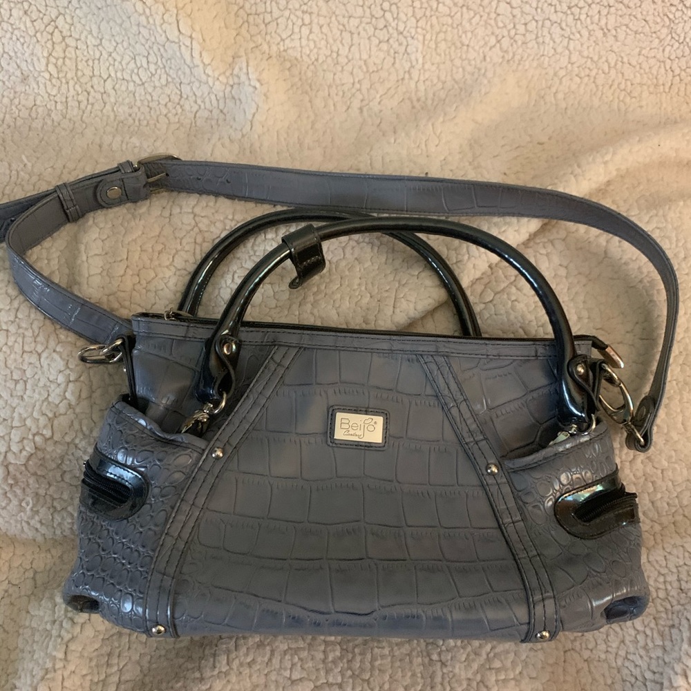 Beijo gray purse